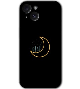 İphone 15 Plus Kılıf HD Desen Baskılı Kılıf - İyi Geceler