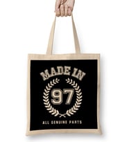 1997 Made In 97 All Genuine Parts Bez Çanta Uzun Saplı