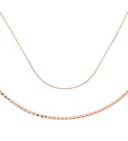 Gümüş Omega Choker Zincir