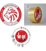 Vege Koli Bandı 45X100 Şeffaf (Aslan) 24 adet