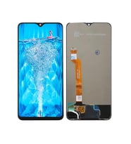 Oppo A7X ile Uyumlu Lcd Ekran Dokunmatik Cph1825 (Siyah)
