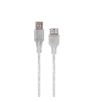 S-link SL-AF2005 Usb2.0 5m Şeffaf Uzatma Kablo
