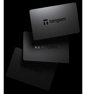 Tangem Wallet 3'lü Kart Classic Black Kripto Para Cüzdanı (Cold Wallet)