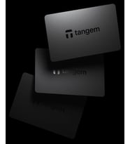 Tangem Wallet 3'lü Kart Classic Black Kripto Para Cüzdanı (Cold Wallet)