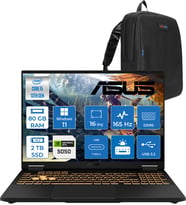 Asus Tuf Gaming F16 FX608JH 13.nesil Intel İ5-13450HX 80GB Ddr5 2tb SSD 8GB/RTX5050 115W 165Hz 16"wuxga Fhd+ 300NITS IPS WIN11PRO Gaming Bilg. WRV082P24+ZETTAÇANTA