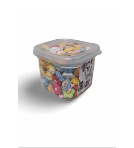 Plastik Mini Aksesuar Silikon 300'lü