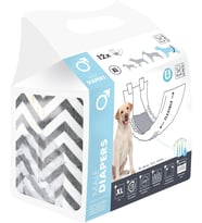 DIAPERS ERKEK KÖPEKLER İÇİN KÜLOT (XL) 12Lİ