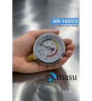 63 mm Kuru Manometre 16 Bar, Güçlü ve Güvenilir Basınç Ölçüm Aracı