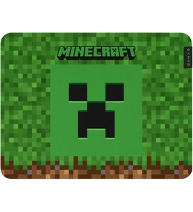 Gigantus V2 Minecraft Edition - Hız ve kontrol için yumuşak oyun mouse matı (Dokulu mikro örgü yüzey, Kalın kauçuk köpük, Kaymaz taban, 360mm x 275mm x 3mm) Minecraft