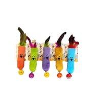 Catnipli Peluş Kedi Köpek Oyuncağı 7 x 23 cm Çeşitli Renklerde