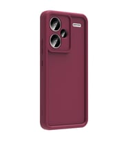 Redmi Note 13 Pro Plus Kılıf Kamera Korumalı Ananas Silikon Kapak (Mürdüm)