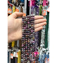 Yakut Taşı Küre Kesim Parlak 8mm Doğal Taş Dizi [AA]