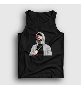 Presmono Unisex Siyah Love Eminem Atlet 155711tt