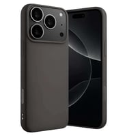 iPhone 17 Pro Max Nano içi Kadife Silikon - Gri