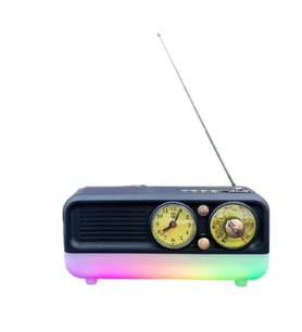 Concord NS-7210 Nostaljik Tasarım USB & TF & Aux FM Radyo Bluetooh Hoparlör