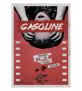 Halsey Benzinli Tablo Ahşap Poster Dekoratif