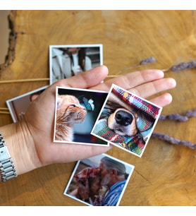 KARE KART FOTOĞRAF BASKI 10 ADET  (5cmx5cm)