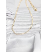 Northcity CM 14K Gold Renk Kuşgözü Zincir Model 60 cm Kadın Kolye 5886