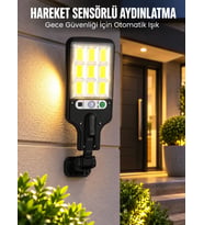 Sensörlü Sokak Tipi Lamba Günlük Kullanım İçin İdeal (Kopya)