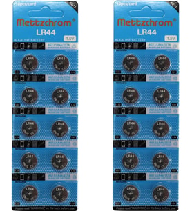 Lexroo LR44 AG13 A76 357A SR44SW 1.5 Volt Alkalin Oyuncak Pili 20'li Tek Kullanımlık
