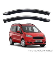 Ford Courier Kromlu Cam Rüzgarlığı Niken 2Li