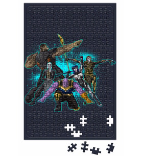 War Infinity Force Puzzle 240 Parça Yapboz