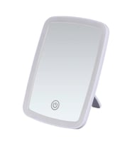 Valkyrie LED Işıklı Şarjlı Makyaj Aynası - 3 Farklı Işık Tonu - Dokunmatik Ekran - Dimmers Ayarı - Beyaz, Sarı, Gün Işığı Make Up Mirror