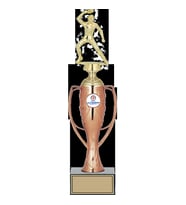 ODAK KUPA - Figürlü Kupalar - Masa Tenisi Erkek Figürlü Kupalar FG-025 C - 36 cm