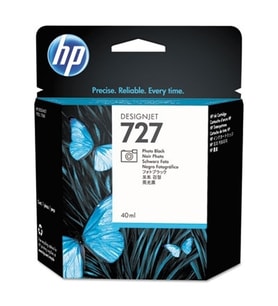 Tonersepeti Hp 727-B3P17A Orjinal Siyah Fotoğraf Mürekkep Kartuş 40 ml