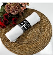 ArSel Moda Penye Şal Beyaz LPSA52