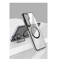 Samsung Galaxy S24 Crystal Magsafe Kapak - Siyah
