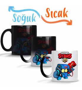 Brawl Stars 014 Sihirli Kupa Bardak Porselen