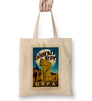 Göbekli Tepe Bez Çanta Uzun Saplı