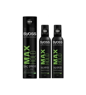 Syoss Max Hold 3lü Seti