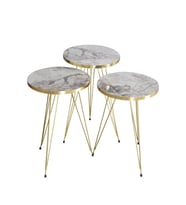 Zigon Sehpa Gold Efes Tel 1043