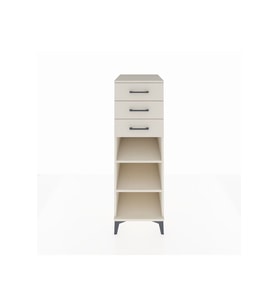 Kronos Dolap 2 Raflı 3 Çekmeceli 44x59x134 Aytaşı-Aytaşı