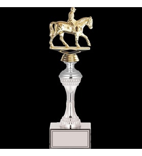 ODAK KUPA - Figürlü Kupalar - At / Binici Figürlü Kupalar FG-030 C - 32 cm