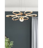 Goldia Sarkıt Led Avize - 3 Farklı Renk Seçenekli Şık Sarkıt Led Avize