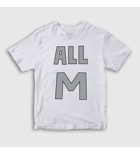 Presmono Unisex Çocuk Beyaz All M Anime Boku No Hero Academia T-Shirt 233958tt (Beyaz)