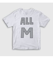 Presmono Unisex Çocuk Beyaz All M Anime Boku No Hero Academia T-Shirt 233958tt (Beyaz)