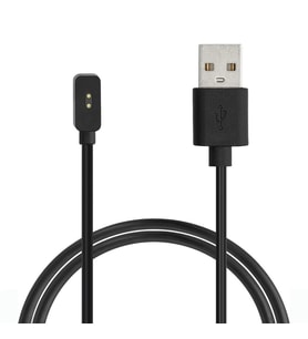 ScHitec Mi Band 8/8Pro/8Active/9/9Pro/9Active/10 & Redmi Band2/Watch3/3Active/Watch4/4Active/Watch5/Active/5Lite Uyumlu 1m USB-A Manyetik Şarj Kablosu