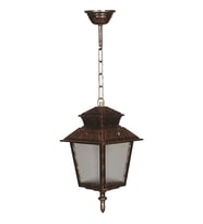 AVONNI BFE-68213-BKR Kahverengi Boyalı Dış Mekan Aydınlatma E27 ABS Polikarbon Cam 18cm