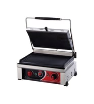 Işıkgaz Silver Style Elektrikli Döküm 16 Dilim Tost Makinesi (Gri)
