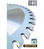 180X22.23 30T ahşap kesme diski (Gümüş)