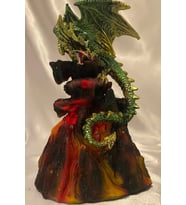 Dragon Ejderha Feng Shui Ejderha Işık (Çok Renkli)