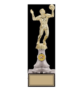 ODAK KUPA - Figürlü Kupalar - Voleybol Erkek Figürlü Kupalar FG-010 B - 27 cm