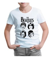 The Beatles 3 Beyaz Çocuk Tshirt