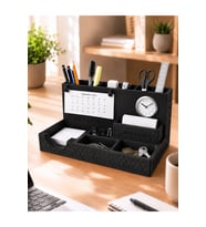 Kişiye Özel İsim / Marka Yazılı Premium Masaüstü Organizer