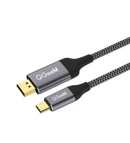 Lexroo QG-UA13 Type-C To Display Port Kablo - Siyah