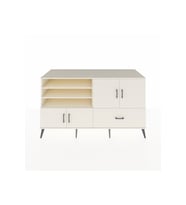 Kronos Konsol 5 Raflı Tek Çekmeceli 4 Kapaklı 176x59x99 Aytaşı-Aytaşı
